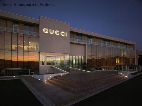 gucci office address.